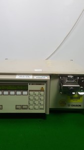 Thumbnail image of Gilson 811C Dynamic Mixer/ 118 UV/VIS Detector / 307 HPLC Piston Pump