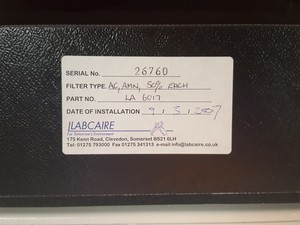 Thumbnail image of Labcaire WS-6 Compact Downflow Workstation Benchtop Fume Cabinet Spares Repair