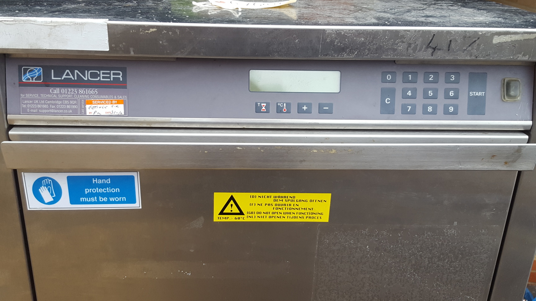 Image of Lancer 910UP Dishwasher Laboratory Glassware