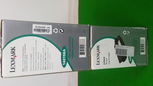 Thumbnail image of 2 x Original Lexmark Black Toner Cartridges 140198A for HP Laserjet 4 4M 4+ 4M 5