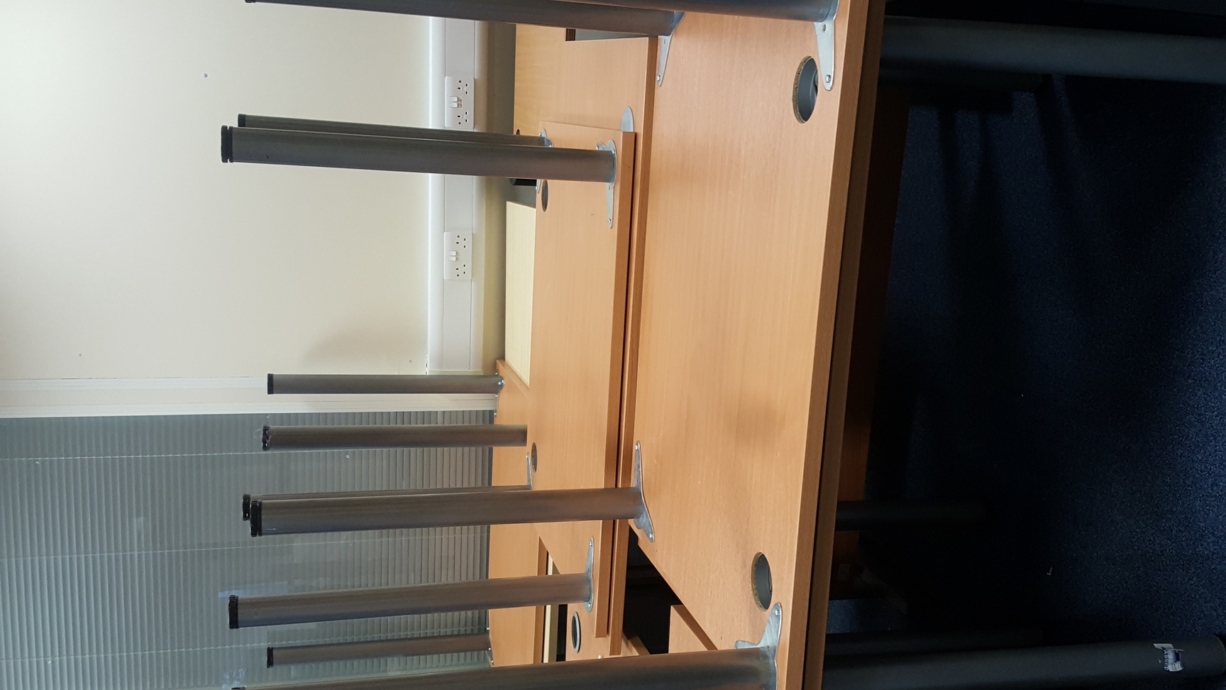 Image of Job Lot of High Quality Office Furniture Tables / Desks Units Resale Reuse