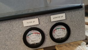 Thumbnail image of Mach-Aire 600WS Weigh Booth / Fume Hood Lab / Clean air