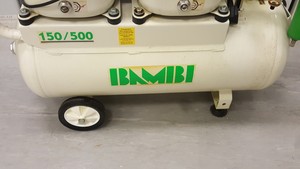 Thumbnail image of Bambi MD 150/500 Silent Air Compressor 230v Lab Medical