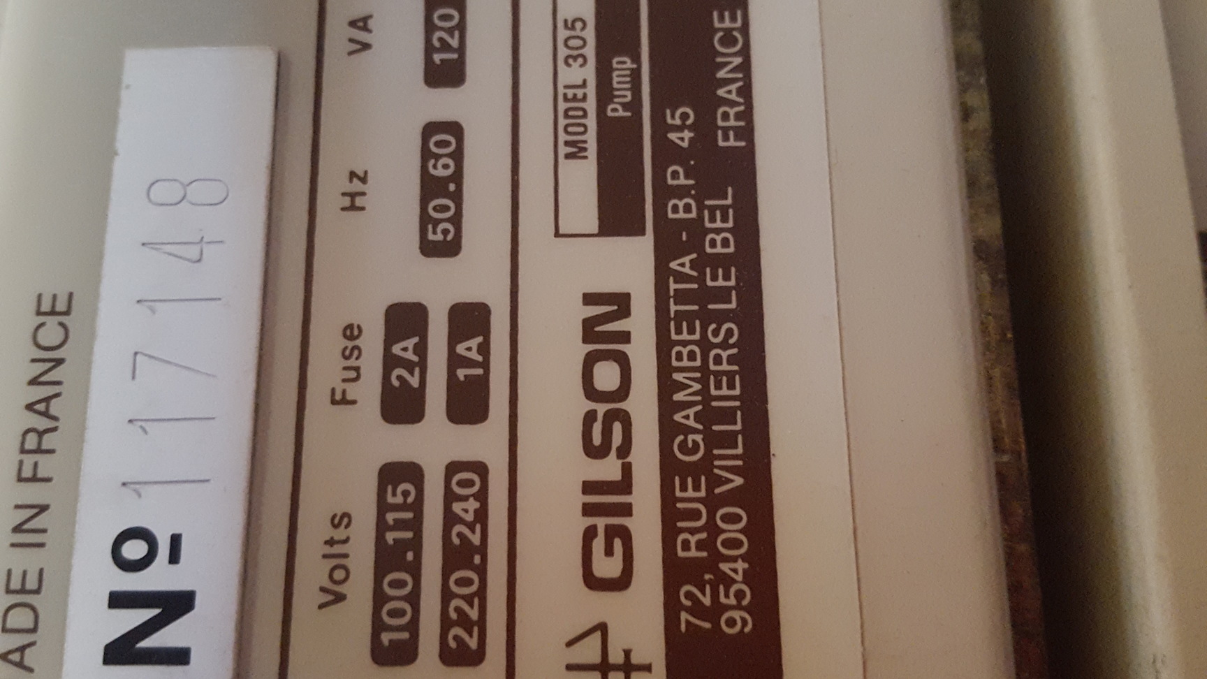 Image of Gilson HPLC-305 Laboratory System 811B Dynamic Mixer, 305 Pump, 115 UV