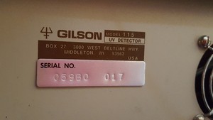 Thumbnail image of Gilson HPLC-305 Laboratory System 811B Dynamic Mixer, 305 Pump, 115 UV