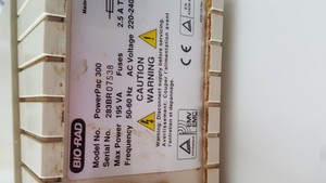 Thumbnail image of BIO-RAD PowerPac-300 Laboratory Power Supply Faulty Spares Repairs