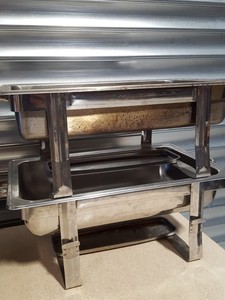 Thumbnail image of Set of 6 Stainless Steel Sunnex Chaffing Dishes Hot Food Buffet Catering 