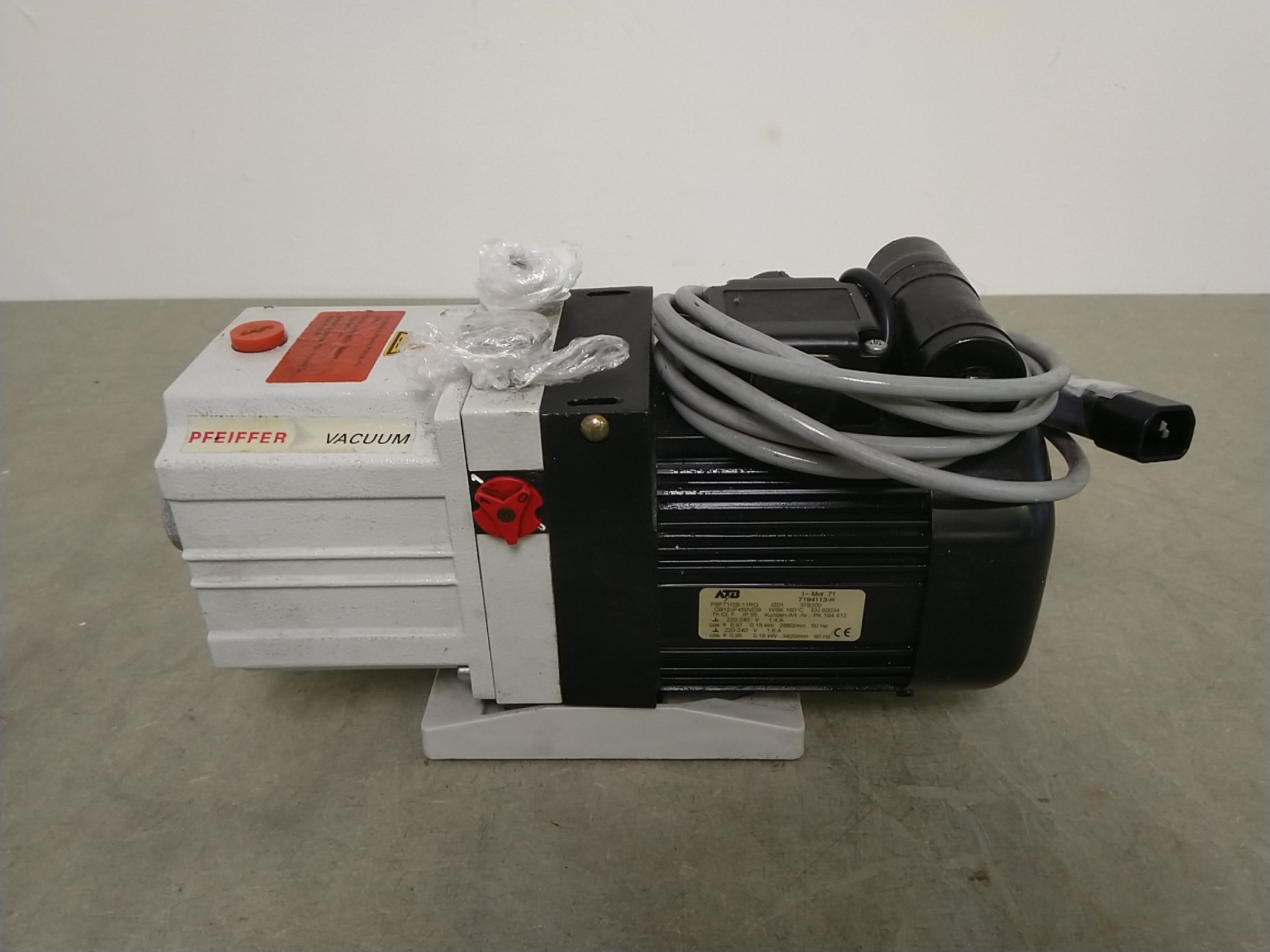 PFEIFFER Duo 2.5 High Vacuum Pump Spares Repairs