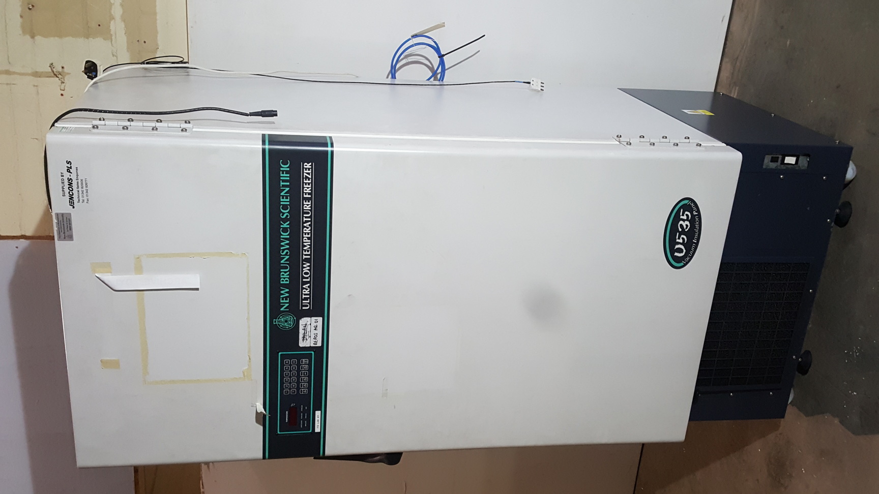 New Brunswick Scientific U535 Ultra Low Temperature 80 Lab Freezer