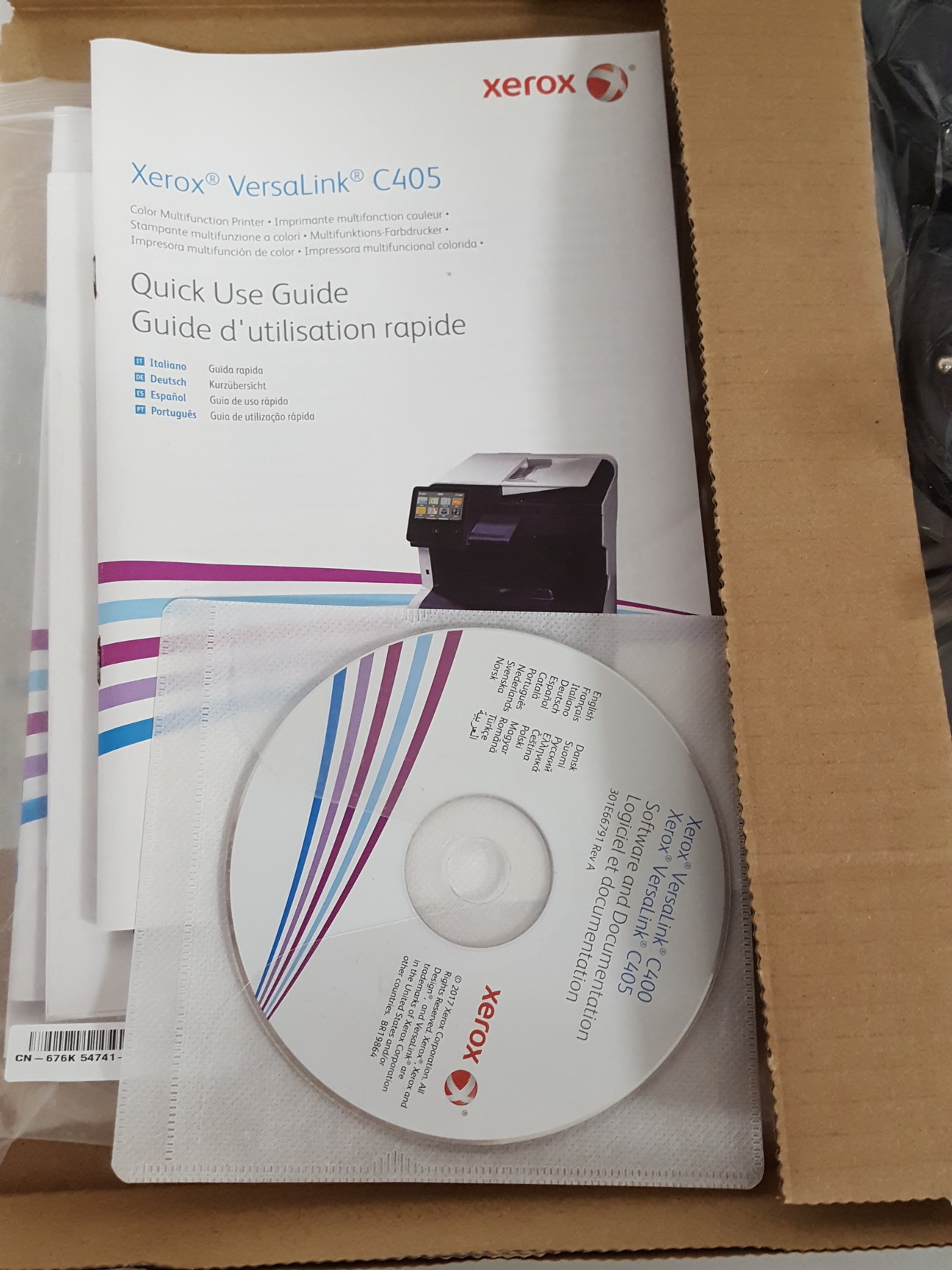 Image of Xerox VersaLink C405 Color Multifunction Printer