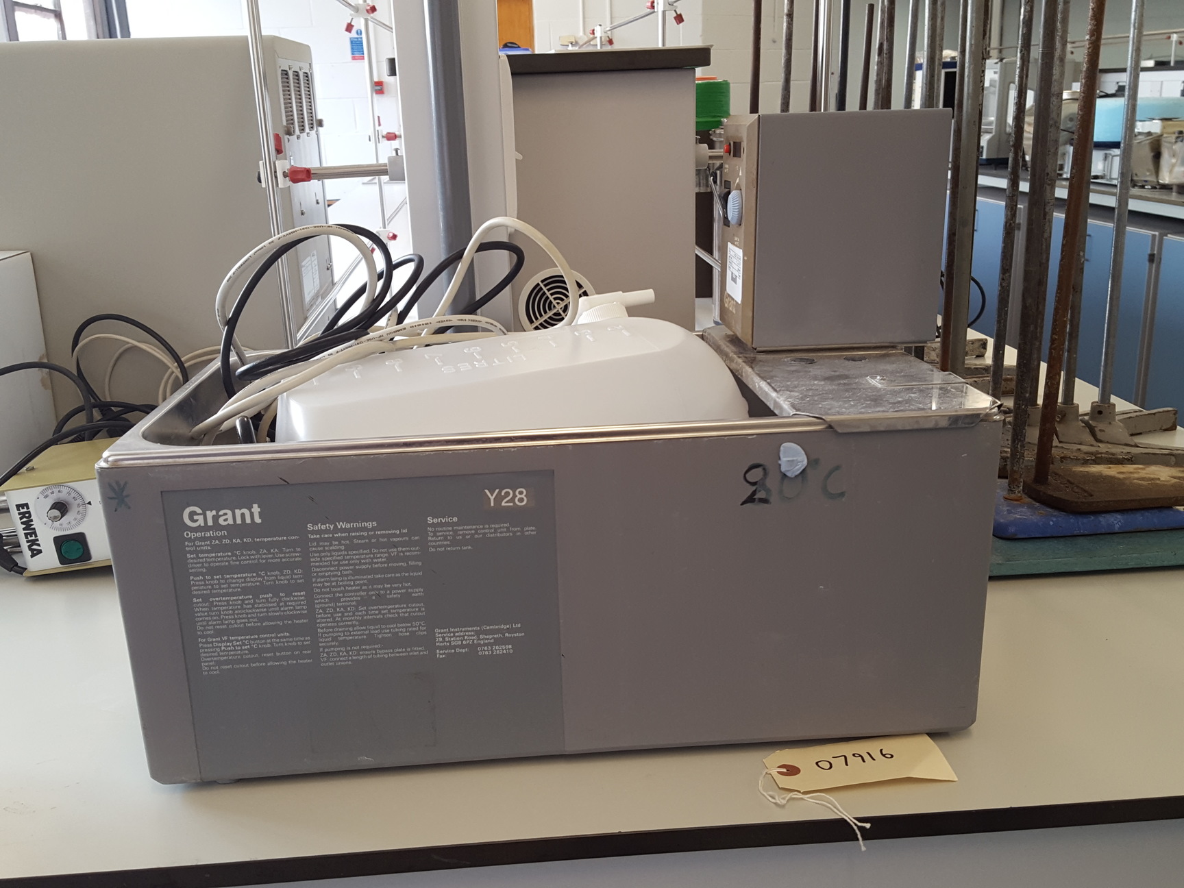 Grant Y28VF Thermostatic Water Bath Circulator Lab