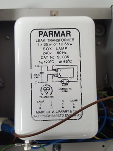 Thumbnail image of Gallenkamp Sodium Lamp 1.5A Lab