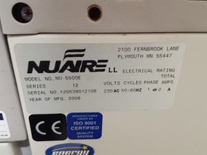 Thumbnail image of Nuaire NU-5500E Autoflow IR Direct Heat Co2 Incubator Lab