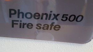 Thumbnail image of Pheonix 502 Fire Safe Office Documents Cash Data