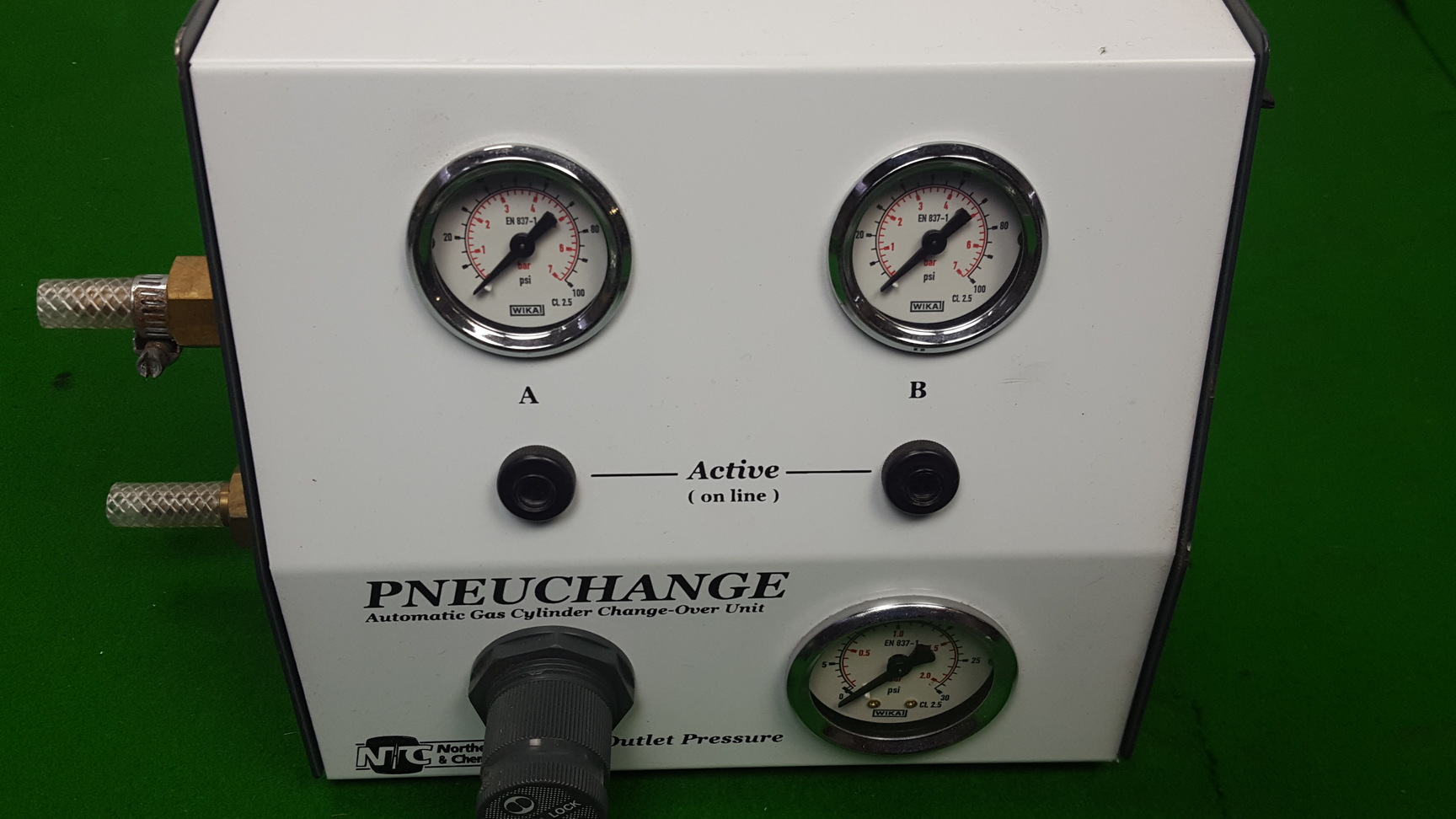 NTC Pneuchange Automatic Gas Cylinder ChangeOver Unit