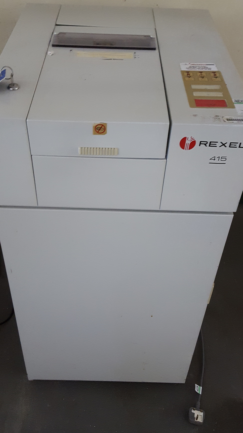 Image of Rexel Momentum X415 Paper Shredder Cross Cut