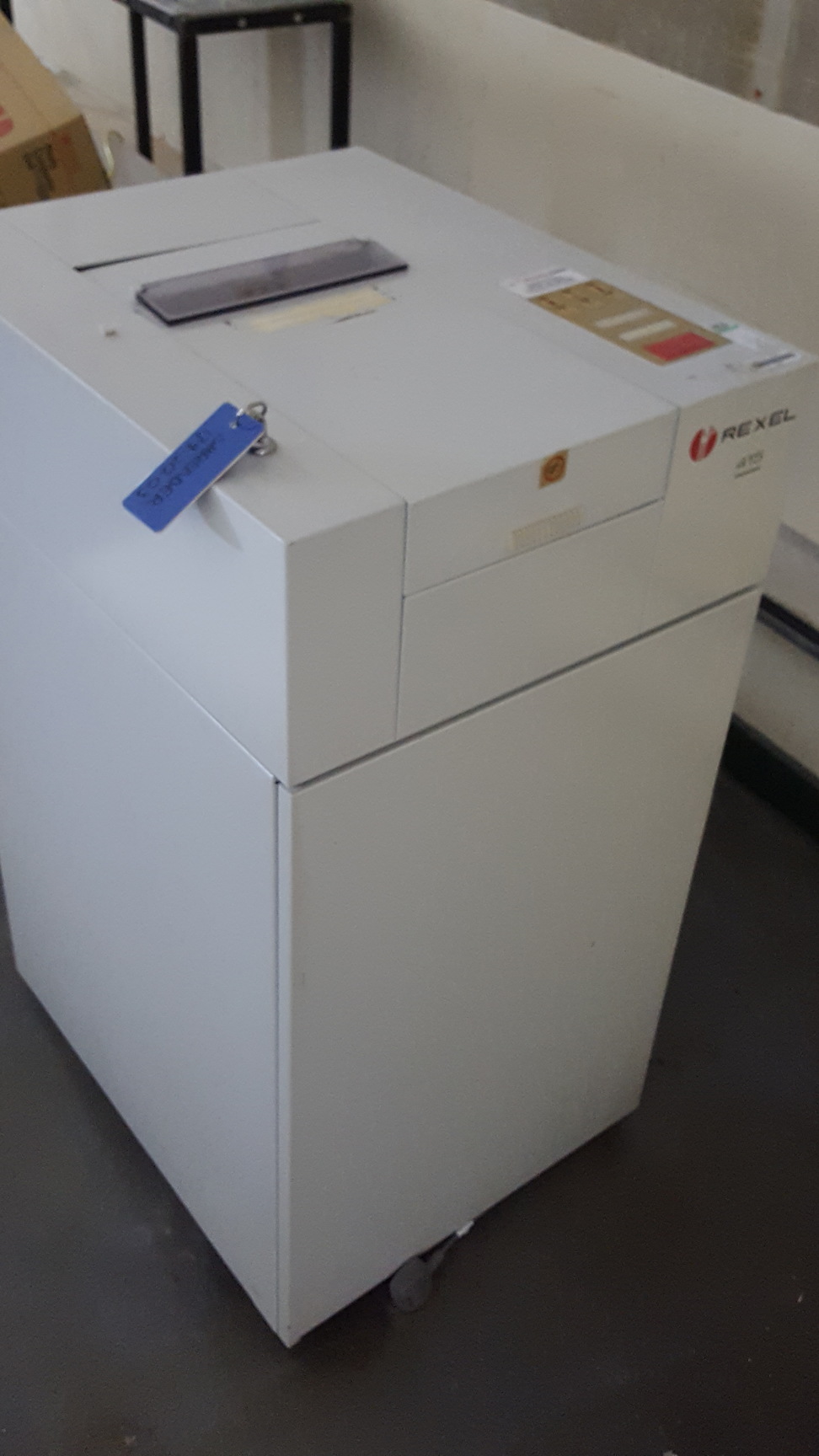 Image of Rexel Momentum X415 Paper Shredder Cross Cut