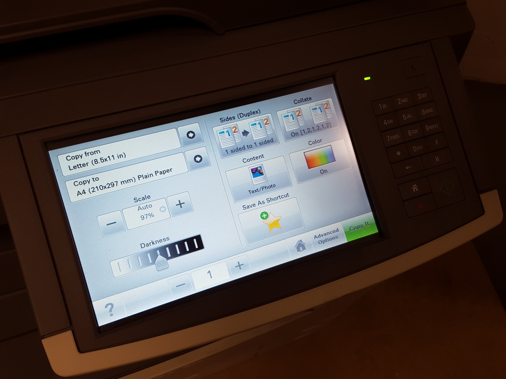 Image of Lexmark X925de A3 MFD Multi Function Colour Laser Printer