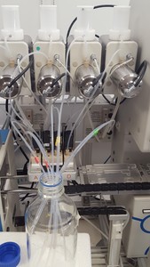 Thumbnail image of CyBio CyBi-WellFlex Vario Liquid Handling Robot Benchtop Automation System