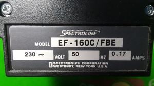 Thumbnail image of Spectroline EA-160 Corded Hand-Held Laboratory UV Lamps
