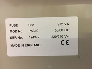 Thumbnail image of Mega Electronics Bubble Etch Tank Model PA310 Spare / Repairs