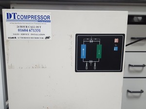 Thumbnail image of Ingersoll-Rand SSR Compressor + Tank + DA-8-Special & Domnick Hunter DME020