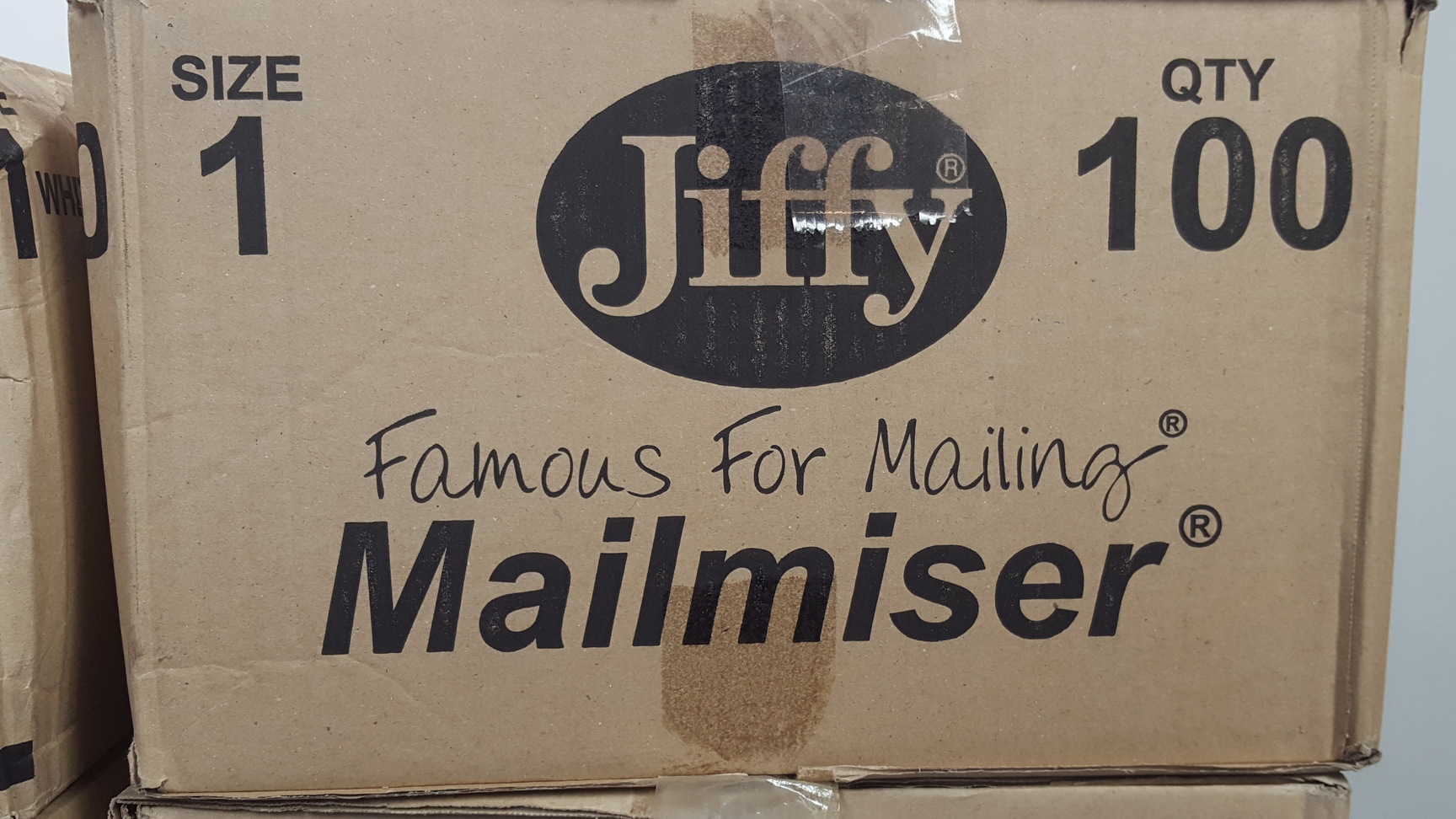 Image of Jiffy Mailmiser (Size 1-White) Protective Envelopes Bubble-lined