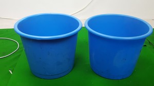 Thumbnail image of Lot of 25 Bins With Lids & 30x Buckets