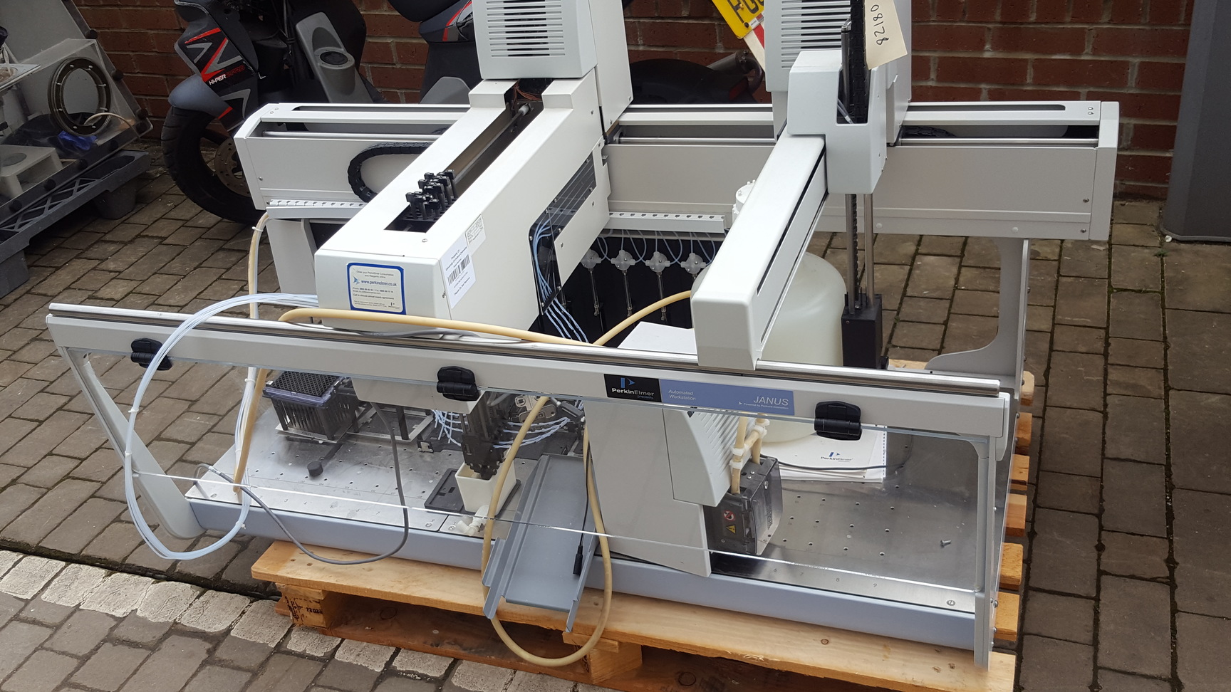 Image of Perkin Elmer JANUS G3 Expanded Automated Workstation & Peristaltic Pump