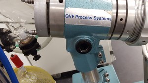 Thumbnail image of QVF Glasstechnik Glassware Glass Process Distillation GT 28146B B12-2 R20 EA 2