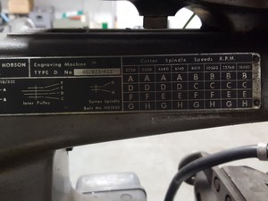 Thumbnail image of Taylor Hobson Model D Engraving & Copying Machine Pantograph Engineering