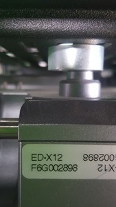 Thumbnail image of Hitachi Ed-X12 Projector + Remote, Locked in Security Cage