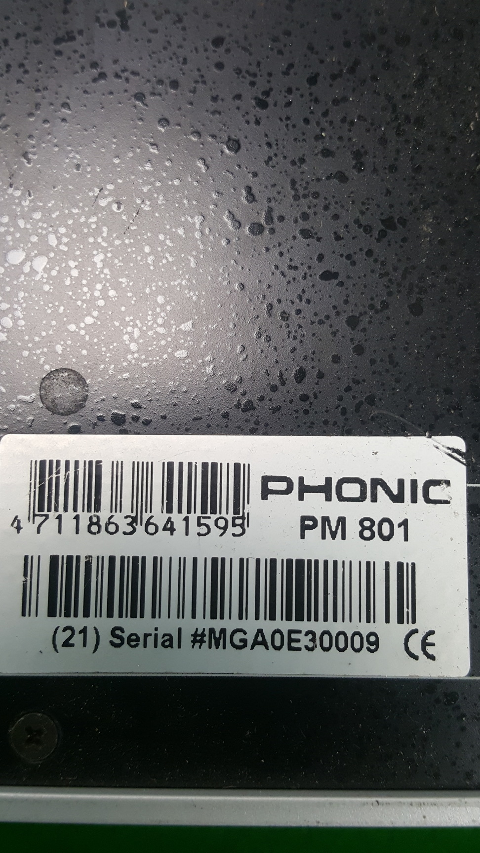 Image of Phonic PM801 Single Rack Unit 8-Channel Mixer with Tone Control
