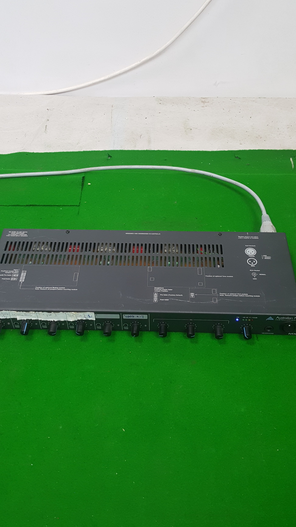 Image of Australian Monitor MX61 6 Channel Mic/Line Mixer 