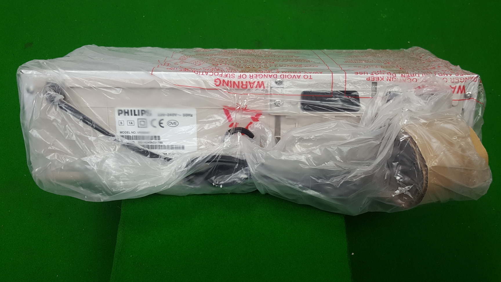 Image of Philips VR-550/07 New Video Recorder VCR with Remote