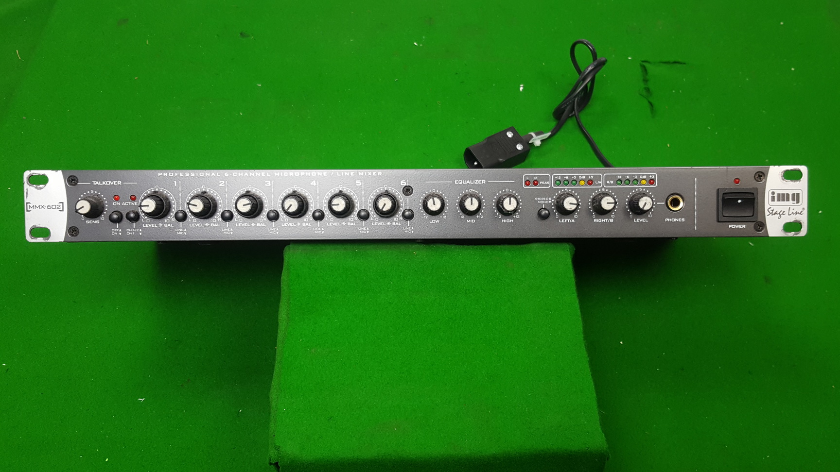 IMG Stage Line MMX602 6 Channel Microphone / Line Mixer