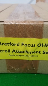 Thumbnail image of Bretford Focus OHP Overhead Projector Scroll Attachment Set Acetate