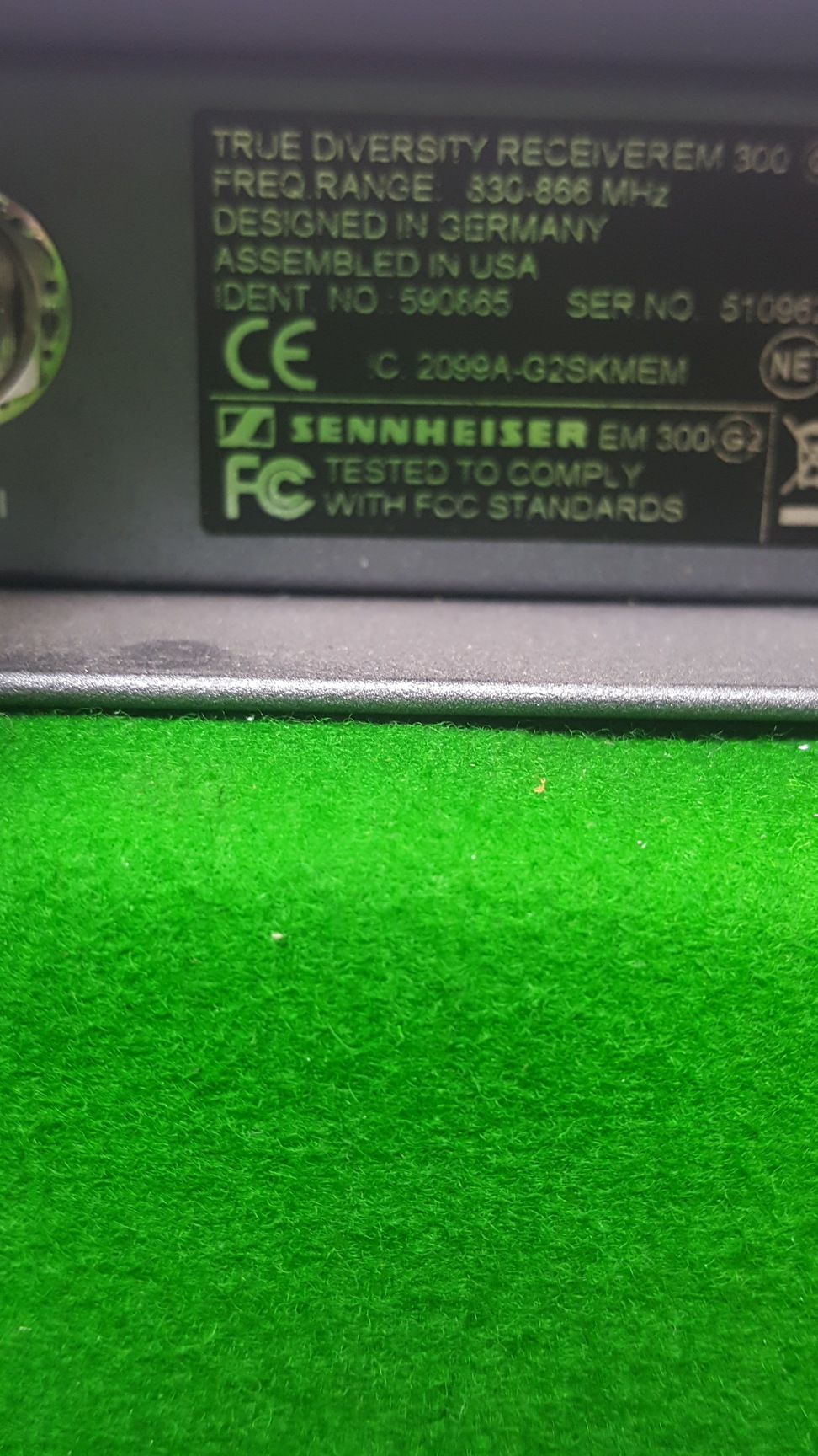 Image of Sennheiser EW 300 IEM G2 Wireless Mic Receiver