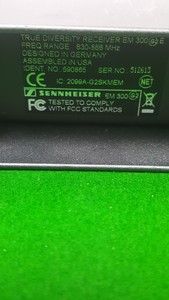 Thumbnail image of Sennheiser EW 300 G2 Wireless Mic Reciever