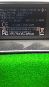 Thumbnail image of Sennheiser True Diversity Receiver 830-866MHz EW 300 G2 Wireless Mic Receiver