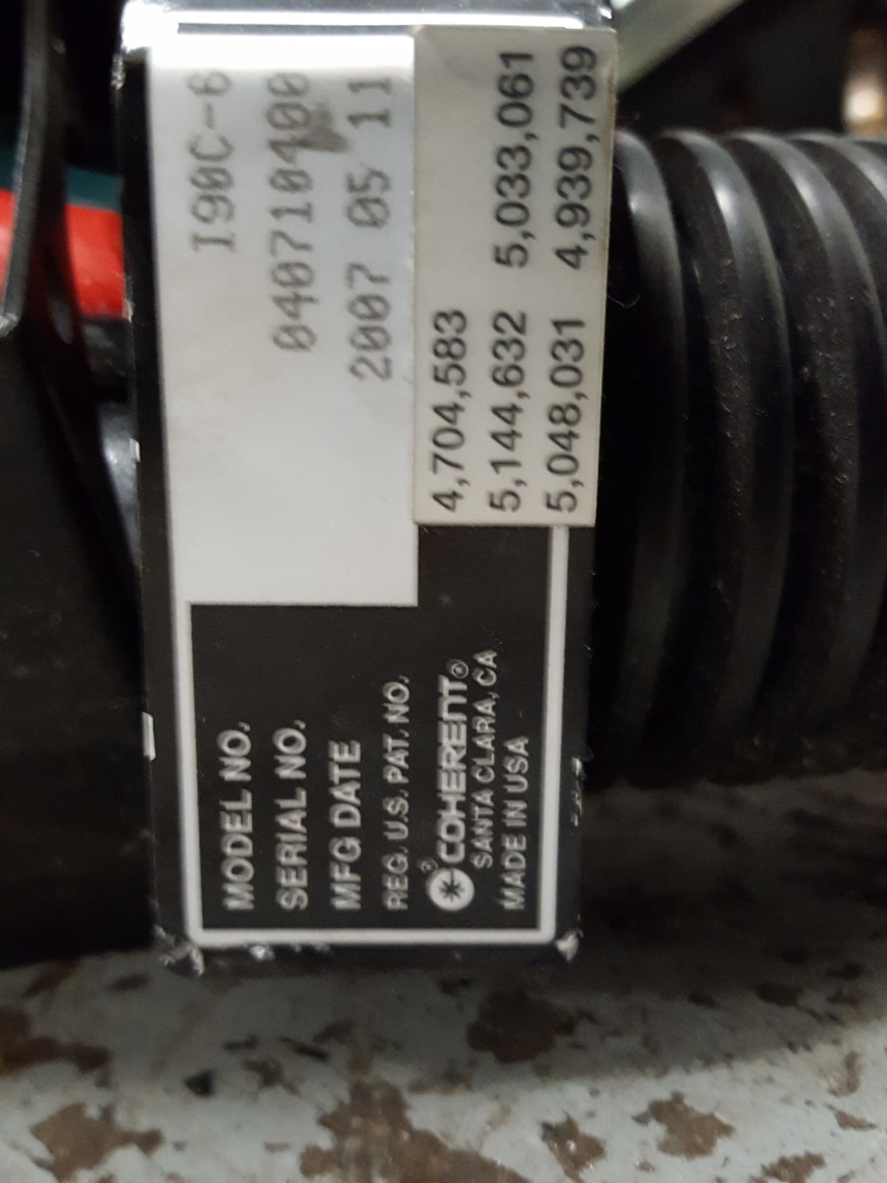 Image of Coherent Innova 90C with Laserpure 40N & I90C Controller Lab Laser System