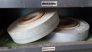 Thumbnail image of Versatool - Pinder Two Door Metal Tool Cupboard Grinding Wheels Industrial Furni