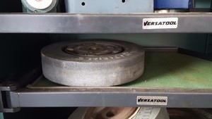 Thumbnail image of Versatool - Pinder Two Door Metal Tool Cupboard Grinding Wheels Industrial Furni