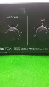 Thumbnail image of TOA A-512U Mixer Power Amplifier