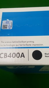 Thumbnail image of HP CB400A Black Original LaserJet Toner Cartridge 