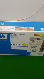 Thumbnail image of HP CB402A Yellow Original LaserJet Toner Cartridge 