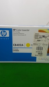 Thumbnail image of HP CB402A Yellow Original LaserJet Toner Cartridge 