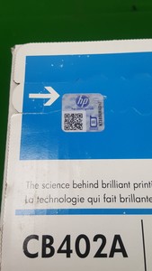 Thumbnail image of HP CB402A Yellow Original LaserJet Toner Cartridge 