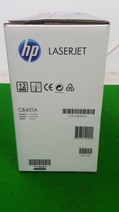 Thumbnail image of HP CB401A Cyan Original LaserJet Toner Cartridge 