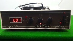 Thumbnail image of Alpha 200 pH & Conductivity Meter H+ Lab Laboratory With Probe